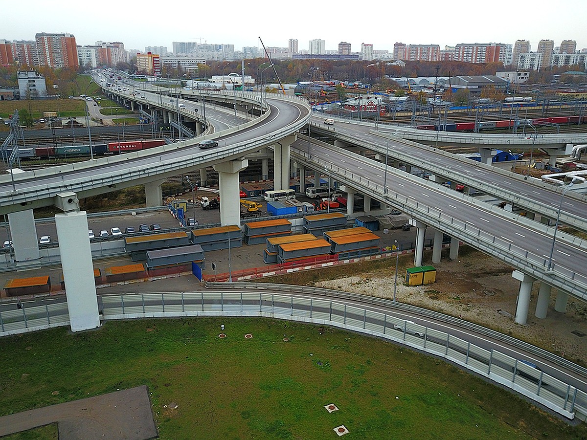 Северо-Восточная хорда в Москве: Движение запустили на участке между  Ярославским и Открытым шоссе - KP.RU