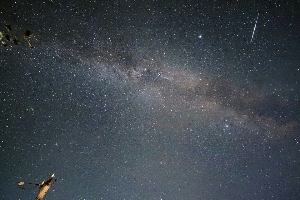 Фотограф заснял Млечный путь. Фото: Николай БАЯНОВ