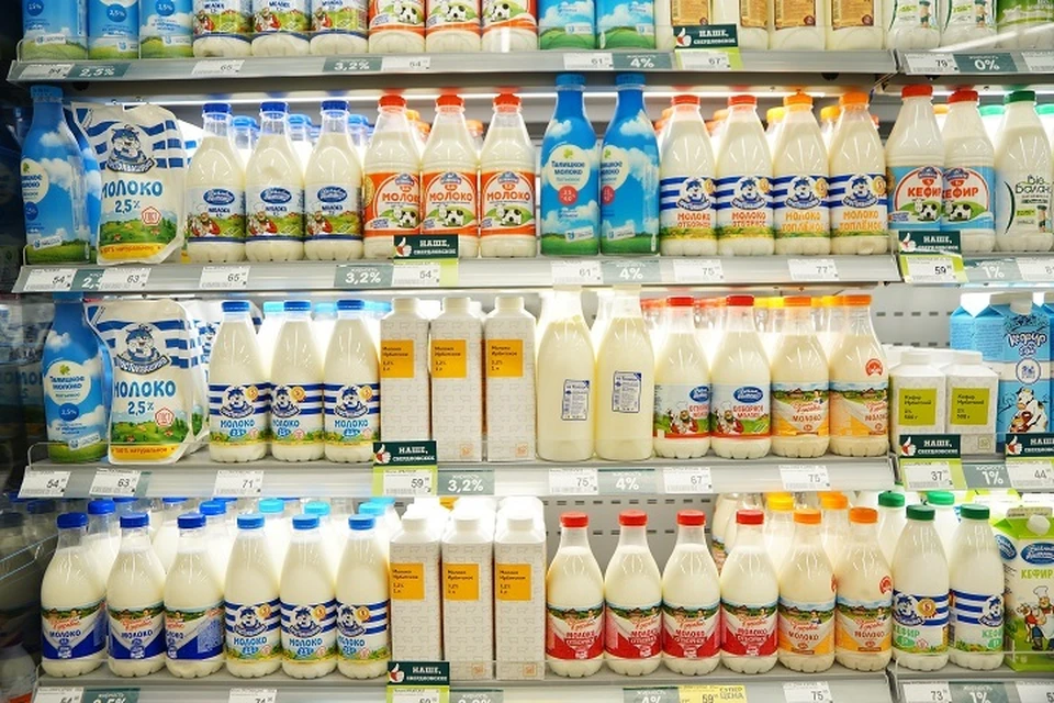 В Свердловской области цена за литр молока выросла с 51,74 рубля до 53,12 рубля