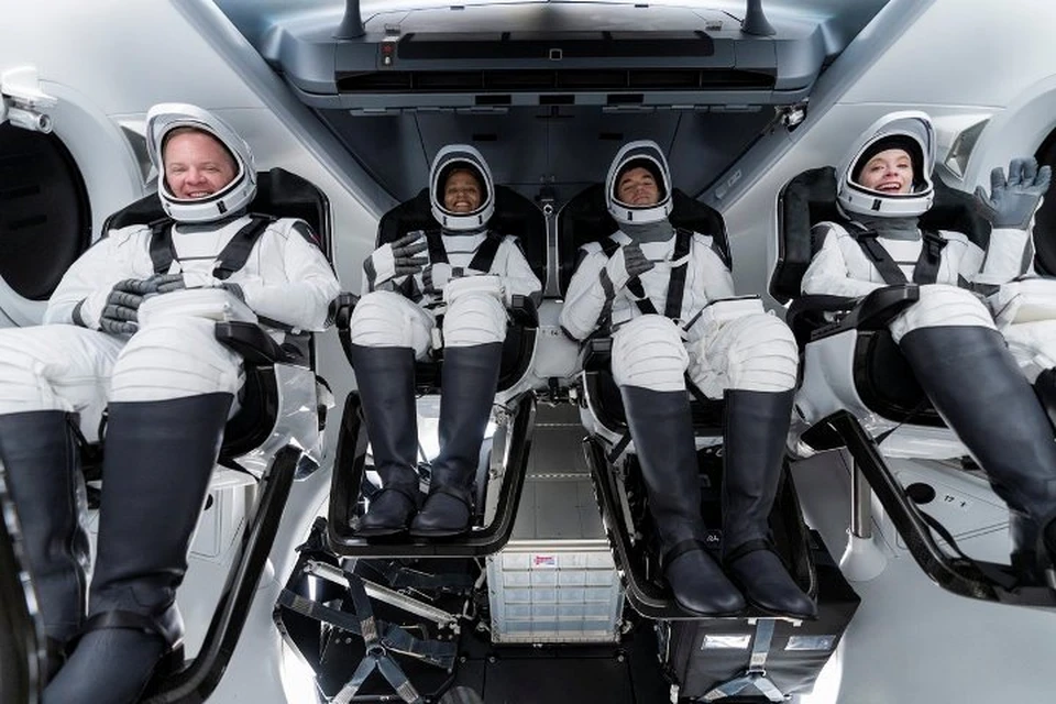 Четыре астронавта миссии Inspiration4