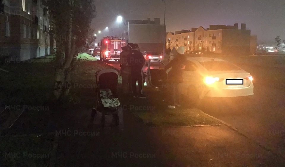 Фото с места аварии.