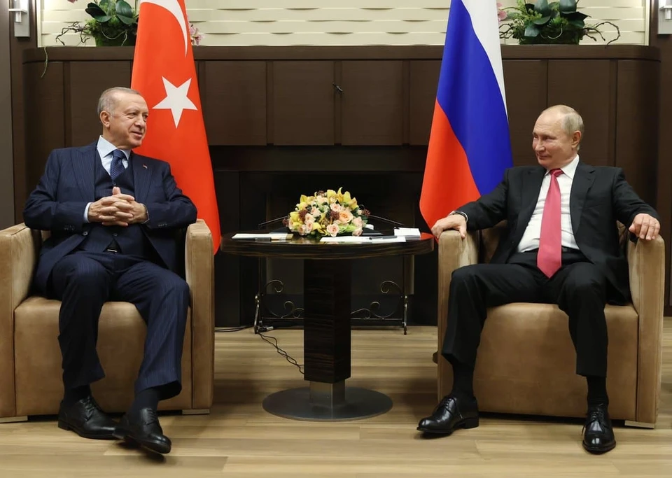 Путин и Эрдоган обсудили расширение сотрудничества по системе С-400. Фото: пресс-служба Эрдогана