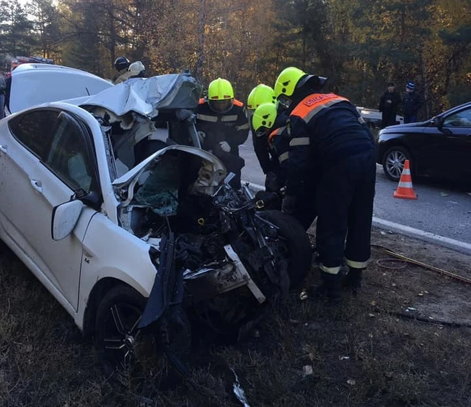 В Тольятти водитель Hyundai погиб в ДТП с автобусом - KP.RU