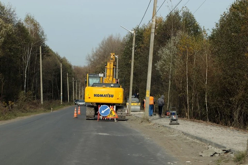 К середине сентября готовность обоих дорог составила больше 70 процентов.