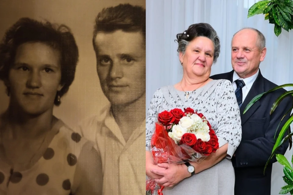 Тамара Григорьевна и Анатолий Григорьевич Лазурко поженились 30 октября 1961 года. Фото: личный архив.