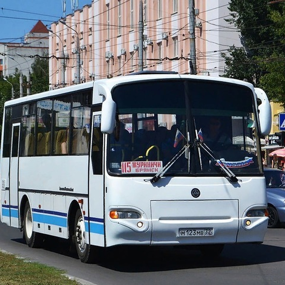 С 26 октября в Брянске заработал удлиненный автобусный маршрут №115 - KP.RU