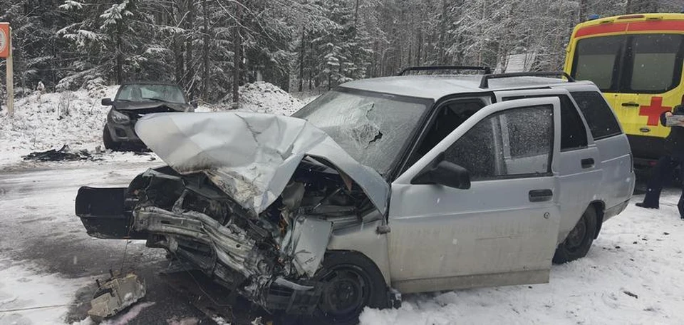 Авария произошла на четвертом километре автодороги «Ижевск – Чур». Фото: 1-й отдел УГИБДД по УР