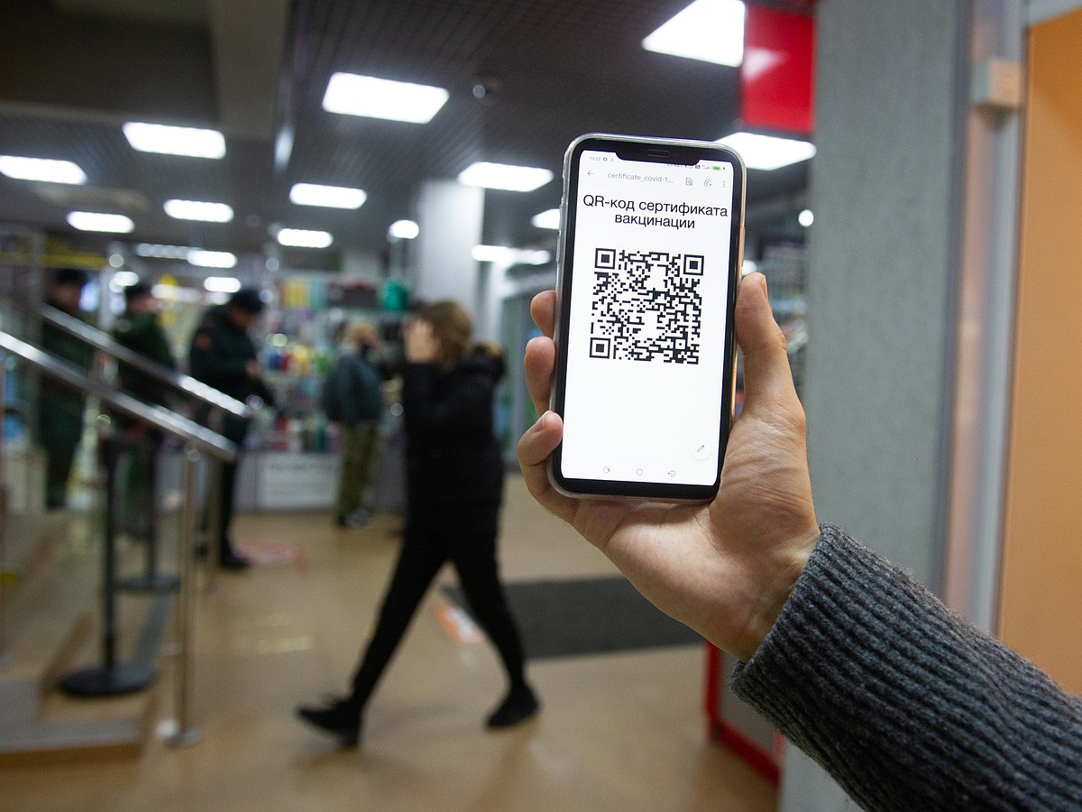 Юрист подтвердил, что требовать паспорт с QR-кодом у жителей Петербурга  могут, но давать в руки его не надо - KP.RU