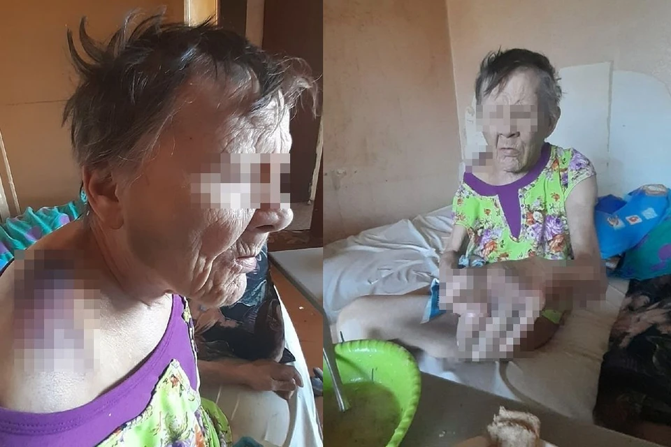Родственники определили бабушку в Дом Ветеранов. Фото: «Типичный Октябрьский | Новосибирск» «ВКонтакте»