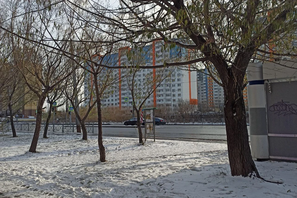 Местами снег