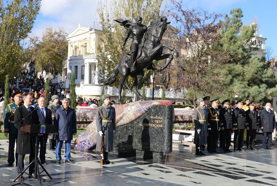 Памятник генералу был открыт в ноябре прошлого года. Фото: feo.rk.gov.ru