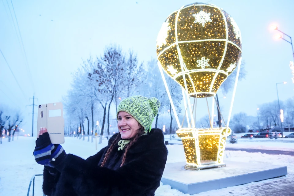 Под новый год на улицах станет красиво