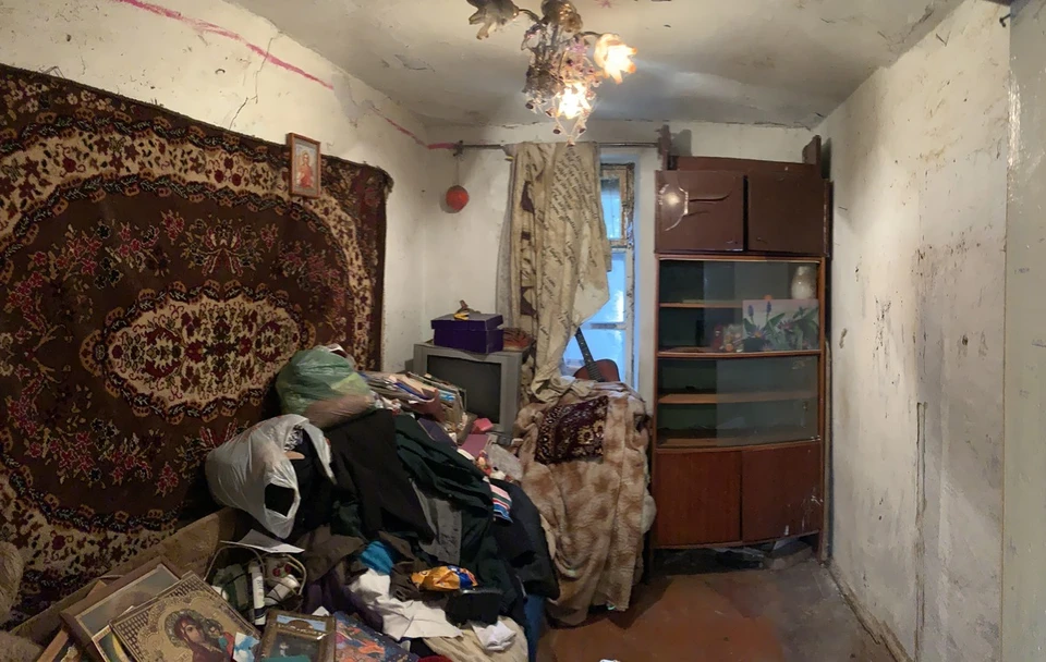 В таких условиях жила Екатерина Салова на протяжении 19 лет. Фото: Антон Суханов