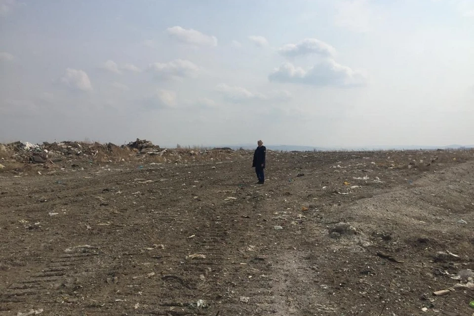 В Красноярске завели уголовное дело по факту загрязнения мусорного полигона. Фото: прокуратура