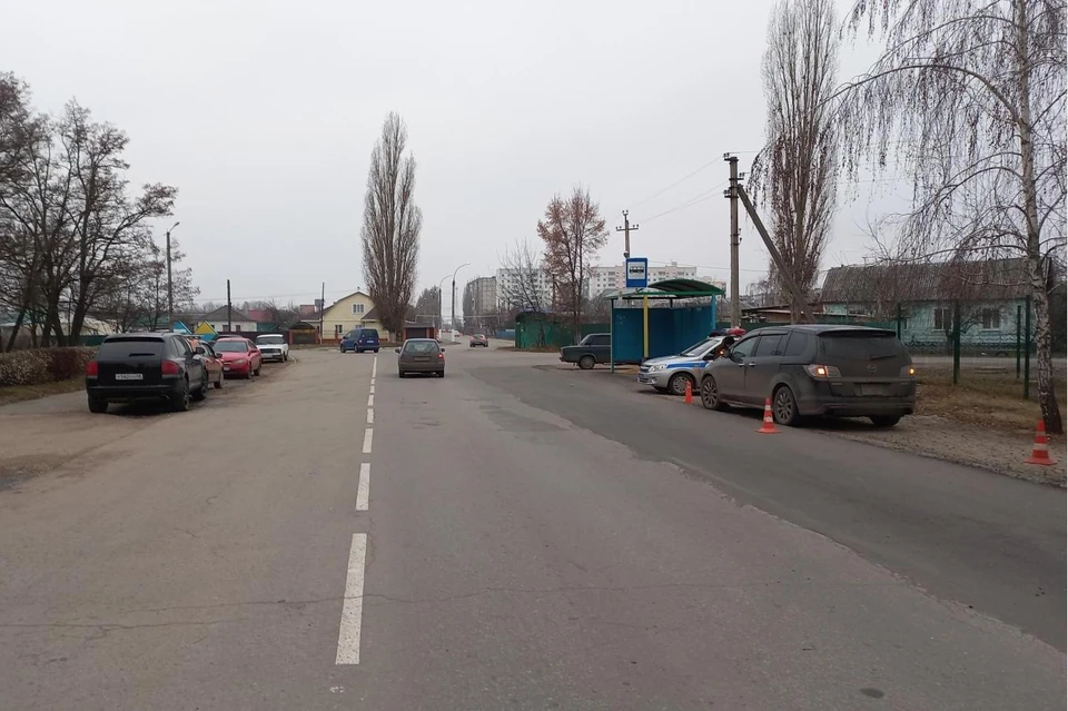 В Липецкой области "Мазда" наехала на велосипедистку