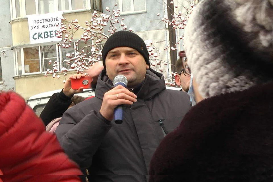 Депутат Сергей Конько поддержал новосибирцев. Фото: Законодательное собрание Новосибирской области.
