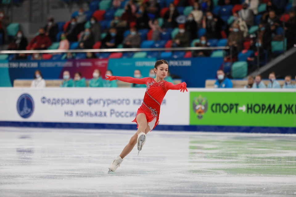 В прошлом сезоне Аделия Петросян стала победительницей Кубка России среди юниоров