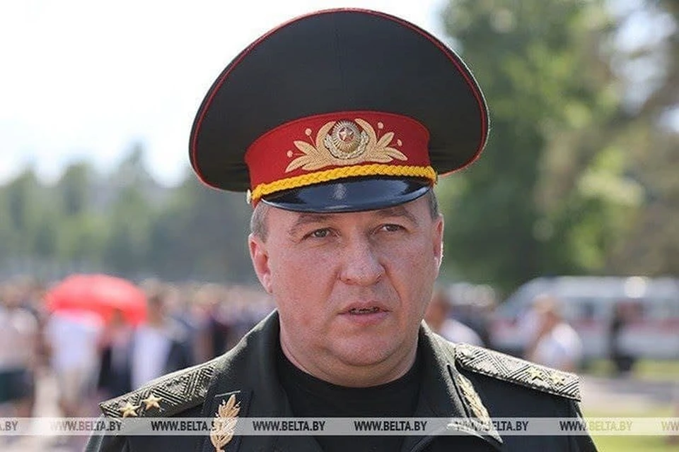 Министр обороны Беларуси Виктор Хренин. Фото: belta.by