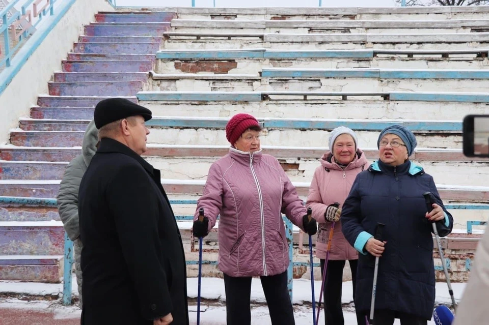 Николай Панков пообщался с жителями
