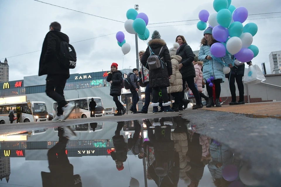 В большинстве районов области пройдет дождь.