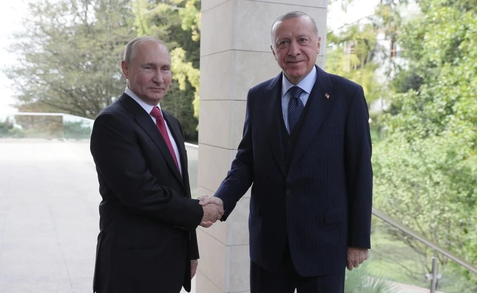 Путин обсудил с Эрдоганом ситуацию на Украине и Закавказье
