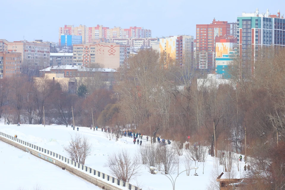 На метеостанции Ижевск максимальная температура воздуха достигла значения 3,3°С. Фото: Амир Закиров