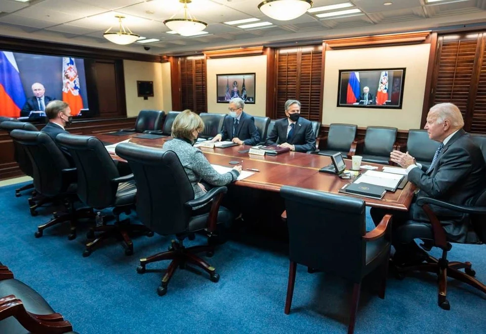 Переговоры президентов длились чуть больше двух часов. Фото: The White House