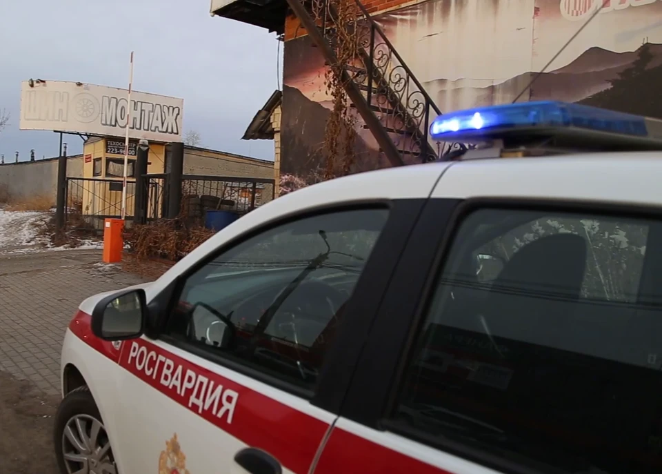 Инцидент произошел на улице Полковой. Фото: Росгвардия по Челябинской области.