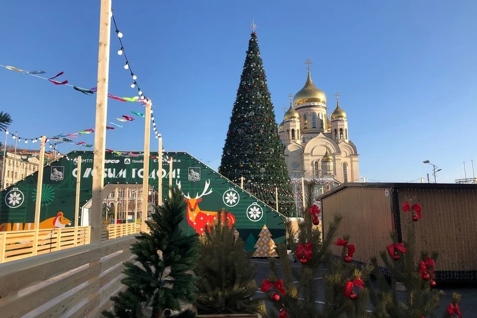 На центрально площади Владивостока с 26 декабря будет работать фудкорт.