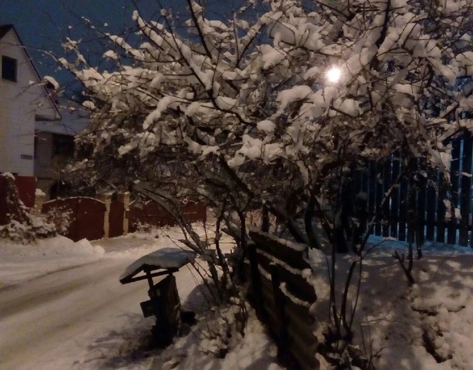 На дорогах возможны заносы