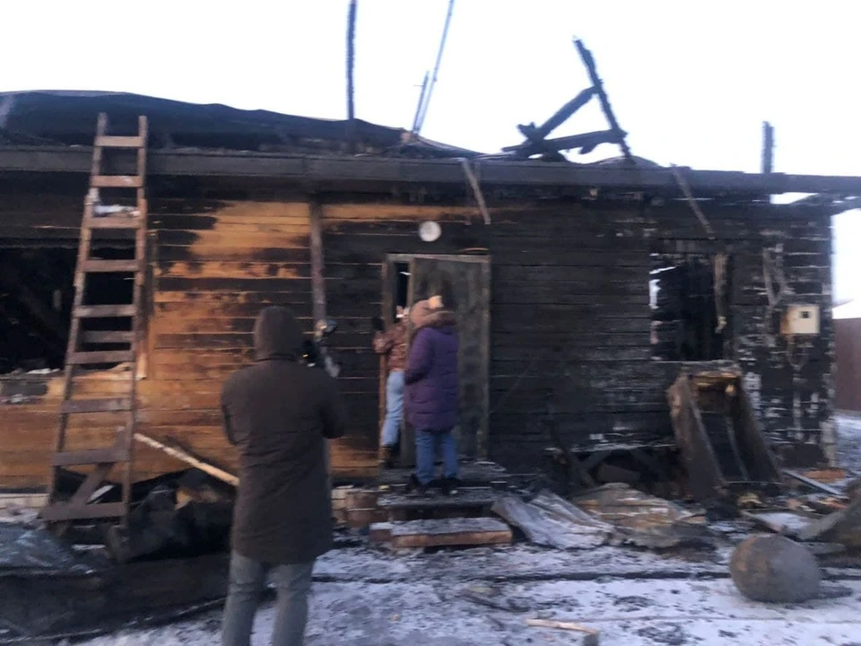 Дом площадью 170 квадратных метров выгорел засчитанные минуты.