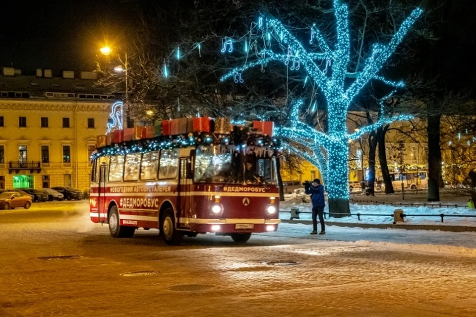 В новогоднюю ночь автобусы будут ходить до трех часов утра