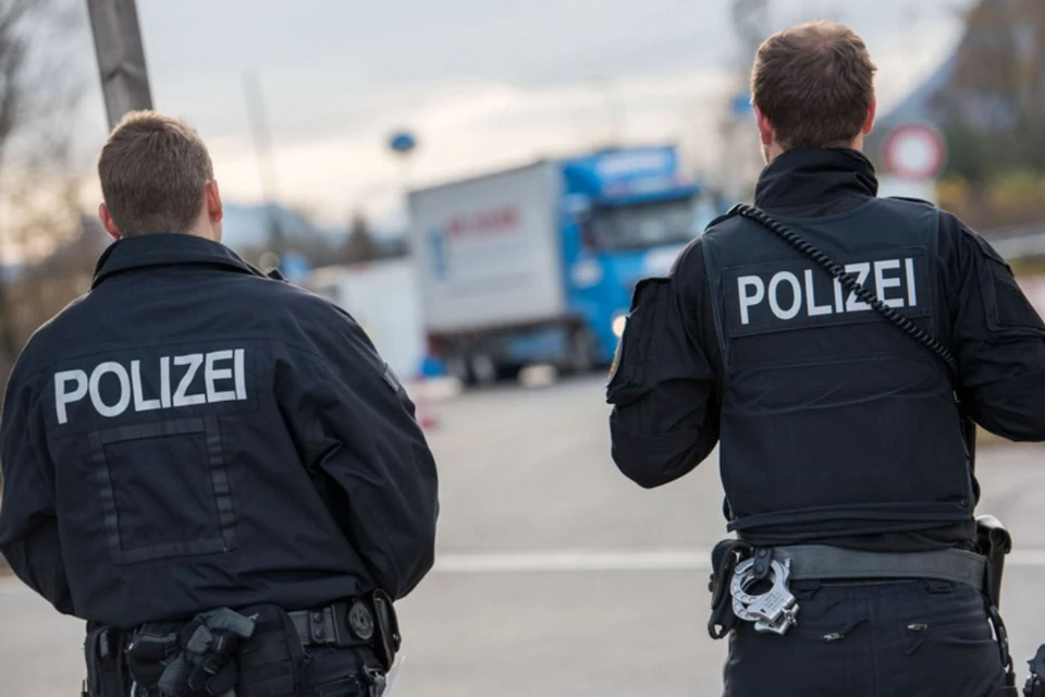 Немецкая полиция задержала подозреваемого.
