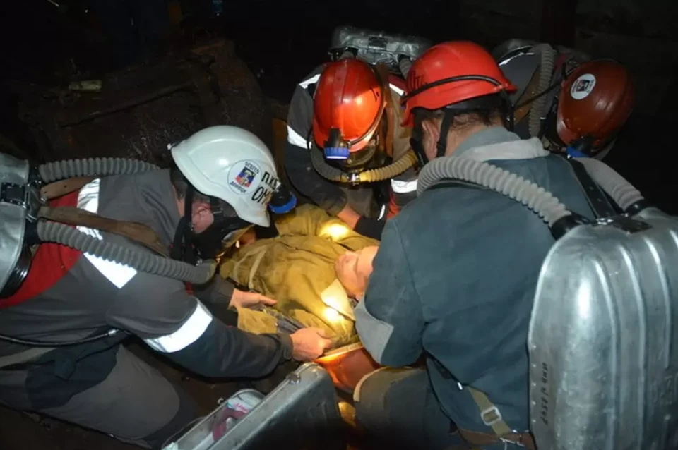 В ДНР шахты лидируют в статистике травмирования на работе. Фото: МЧС Республики