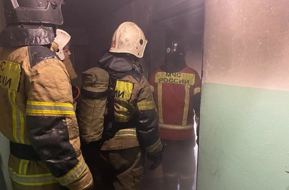 На месте пожара работали десятки спасателей. Фото: МЧС по Свердловской области