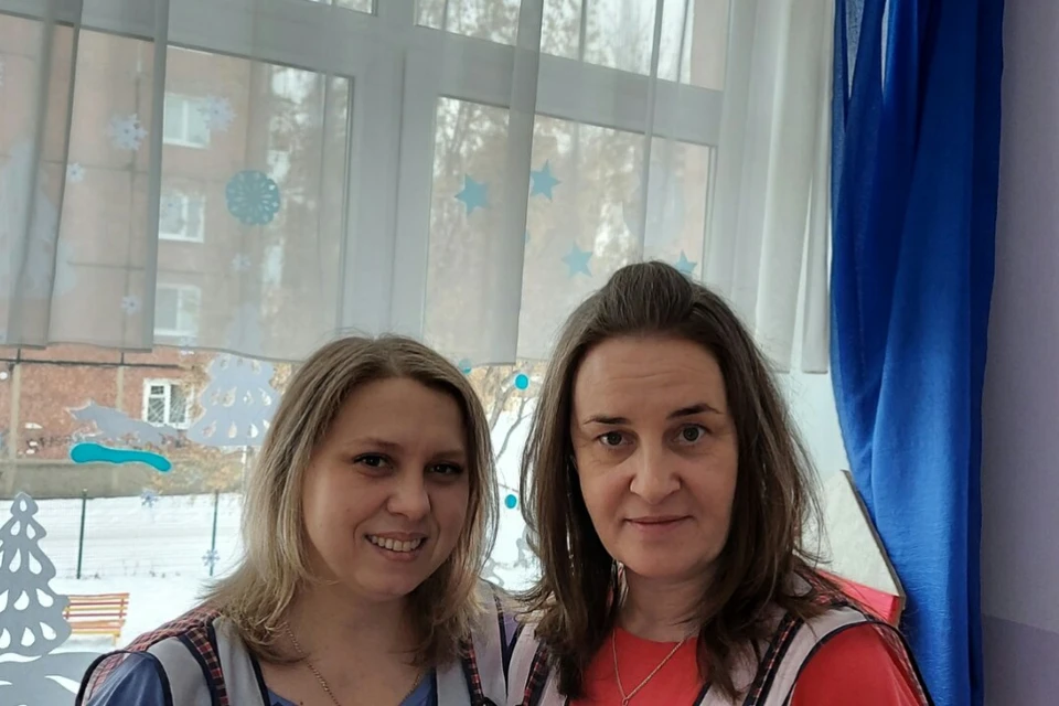 Виктория Ерицкая (слева) и Марина Шатровская (справа) спасли мальчика. Фото: личный архив