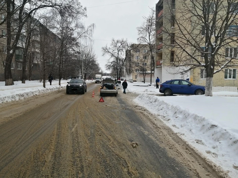 В ДТП пострадала пассажирка одного из автомобилей