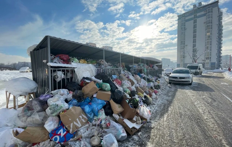 Свалка в Фестивальном микрорайоне Краснодара