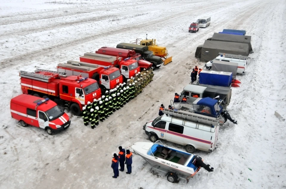 Под Рязанью 26 января пройдут масштабные учения МЧС.