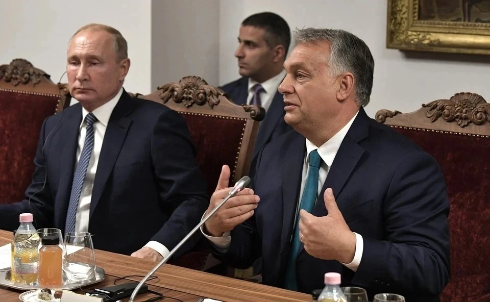 Владимир Путин и Виктор Орбан