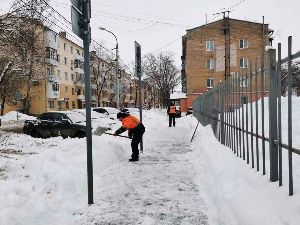 С начала зимы с улиц города вывезли 221 тысячу тонн снега / Фото: администрация Самары