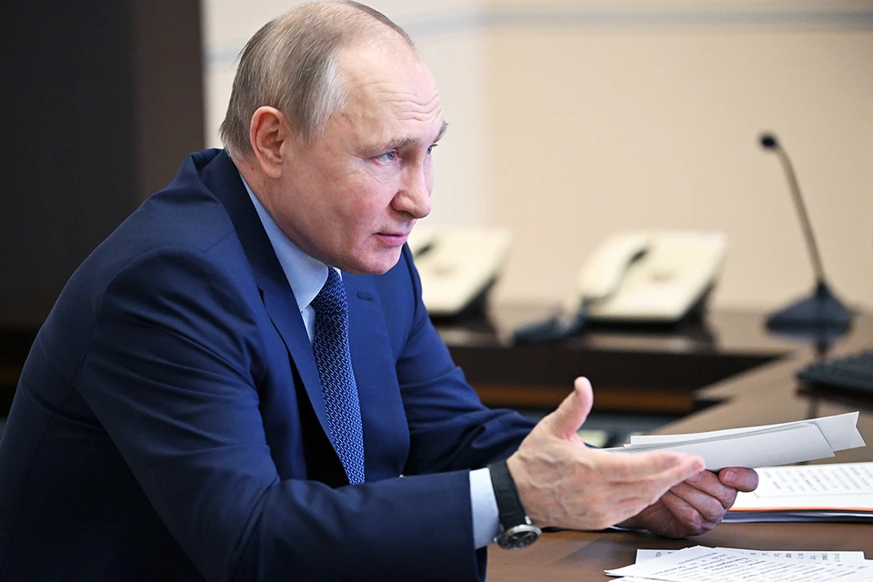 Владимир Путин 8 февраля провел заседание Совета по науке и образованию. Фото: Алексей Никольский/пресс-служба президента РФ/ТАСС