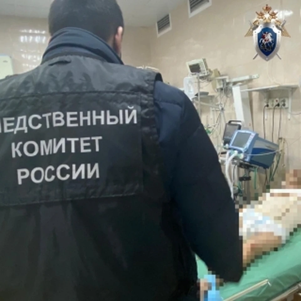 Подозреваемый находится в больнице.