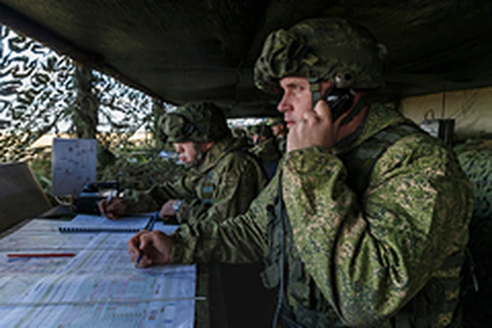 Видео возвращения российской военной техники с учений в Крыму попало в Сеть