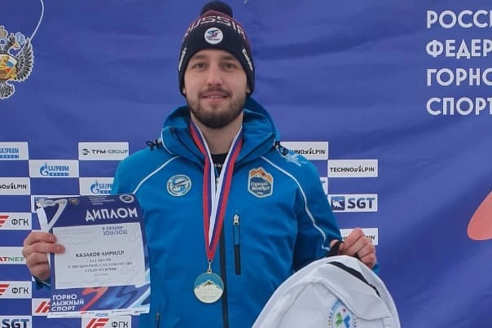 В мужской гонке победу одержал сахалинец Кирилл Казаков