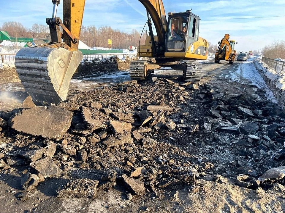 Идет реконструкция дороги. Фото: министерство транспорта Самарской области