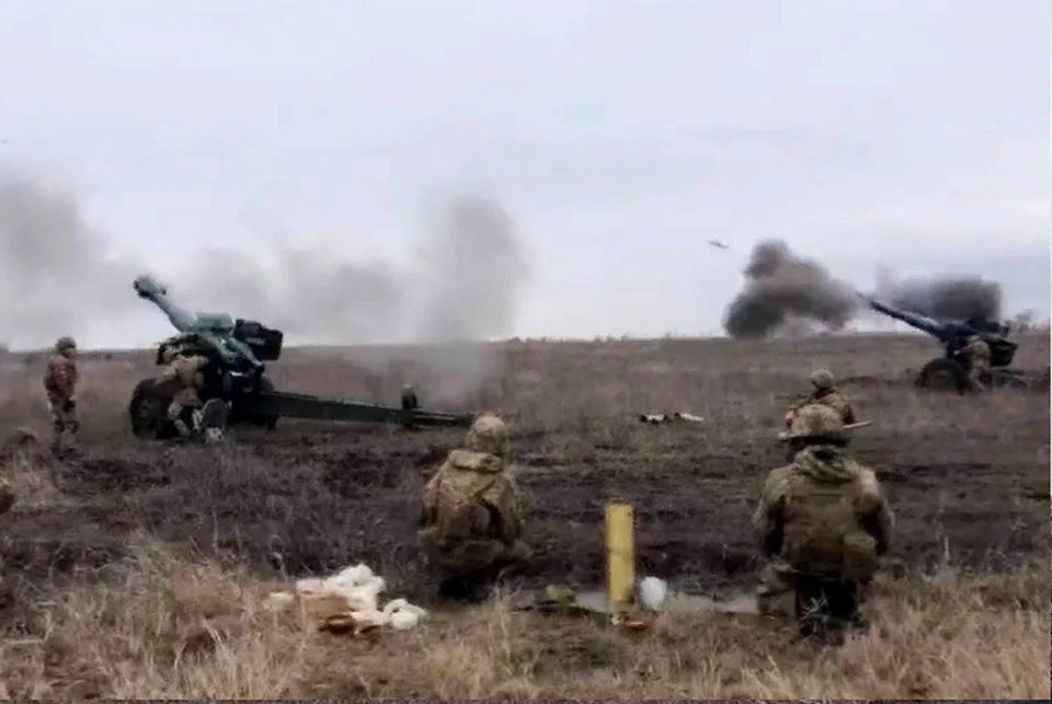 Киевские силовики открыли огонь со стороны подконтрольного Украине поселка Ольховое. Фото: штаб «ООС»