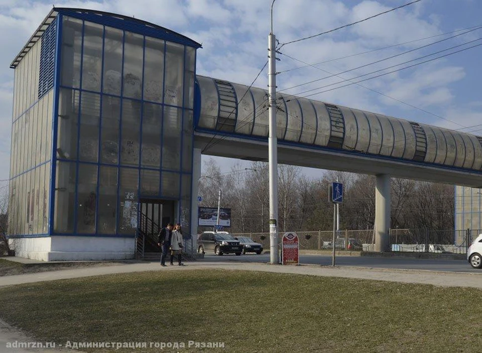 На Московском шоссе хотят построить еще один надземный пешеходный переход. Фото: admrzn.ru.