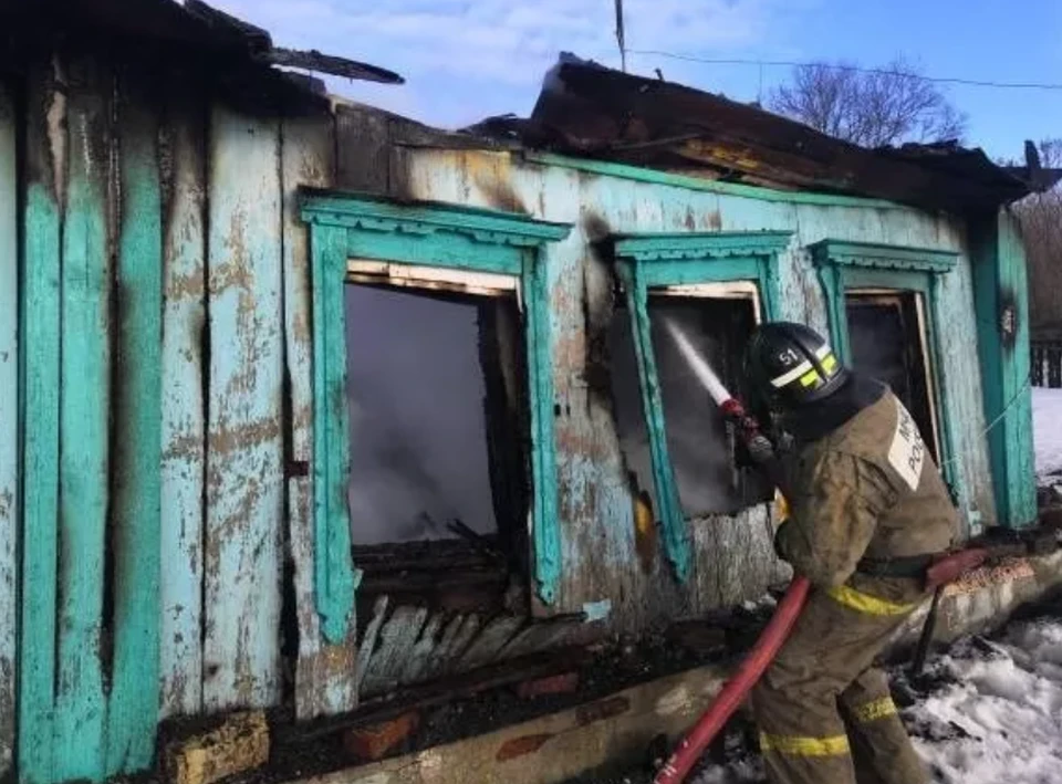 На пожаре в Куркинском районе Тульской области погиб человек