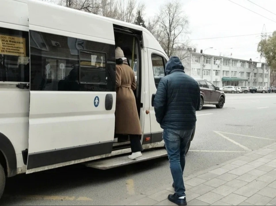 Мужчину задержали в маршрутке